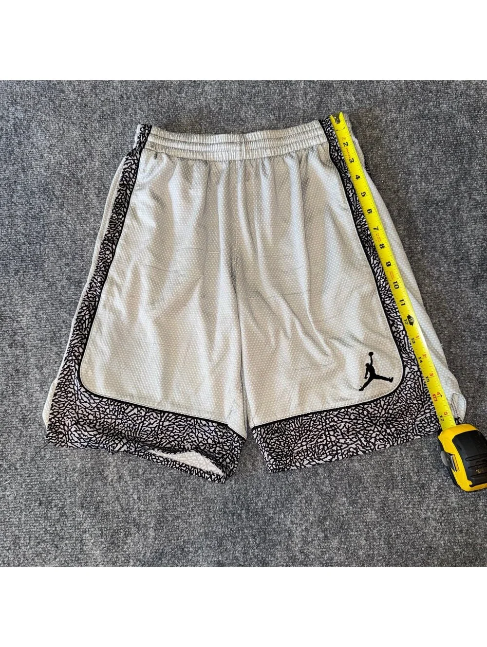 Nike Air Jordan Baggy Mesh Hoop Shorts Mens XS Vtg y2k 90s Rare